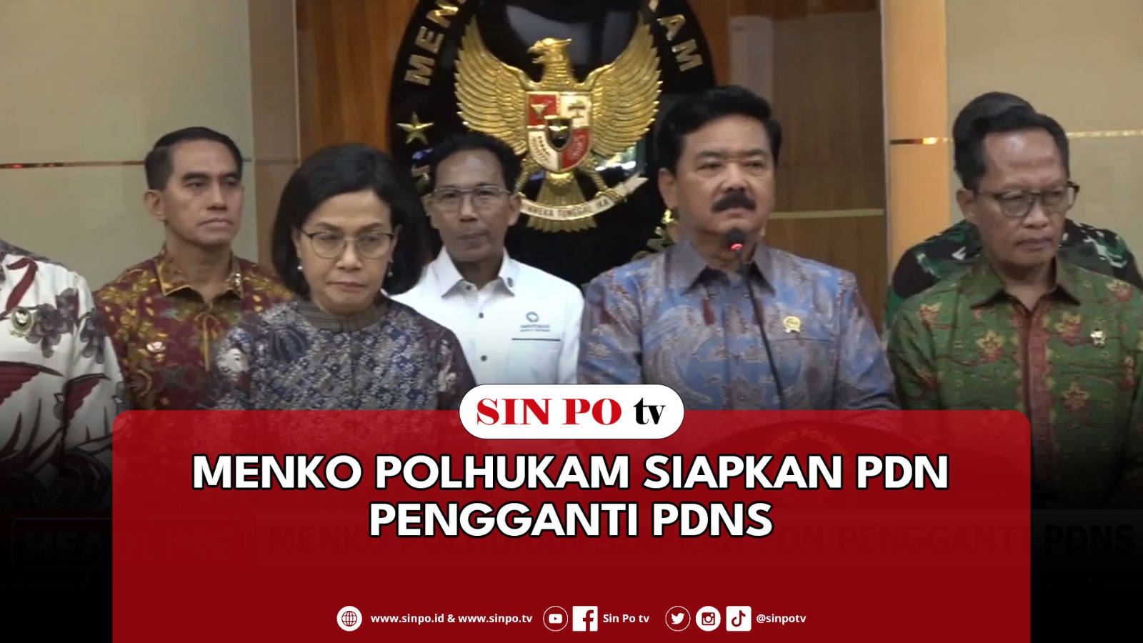 Menko Polhukam Siapkan PDN Pengganti PDNS