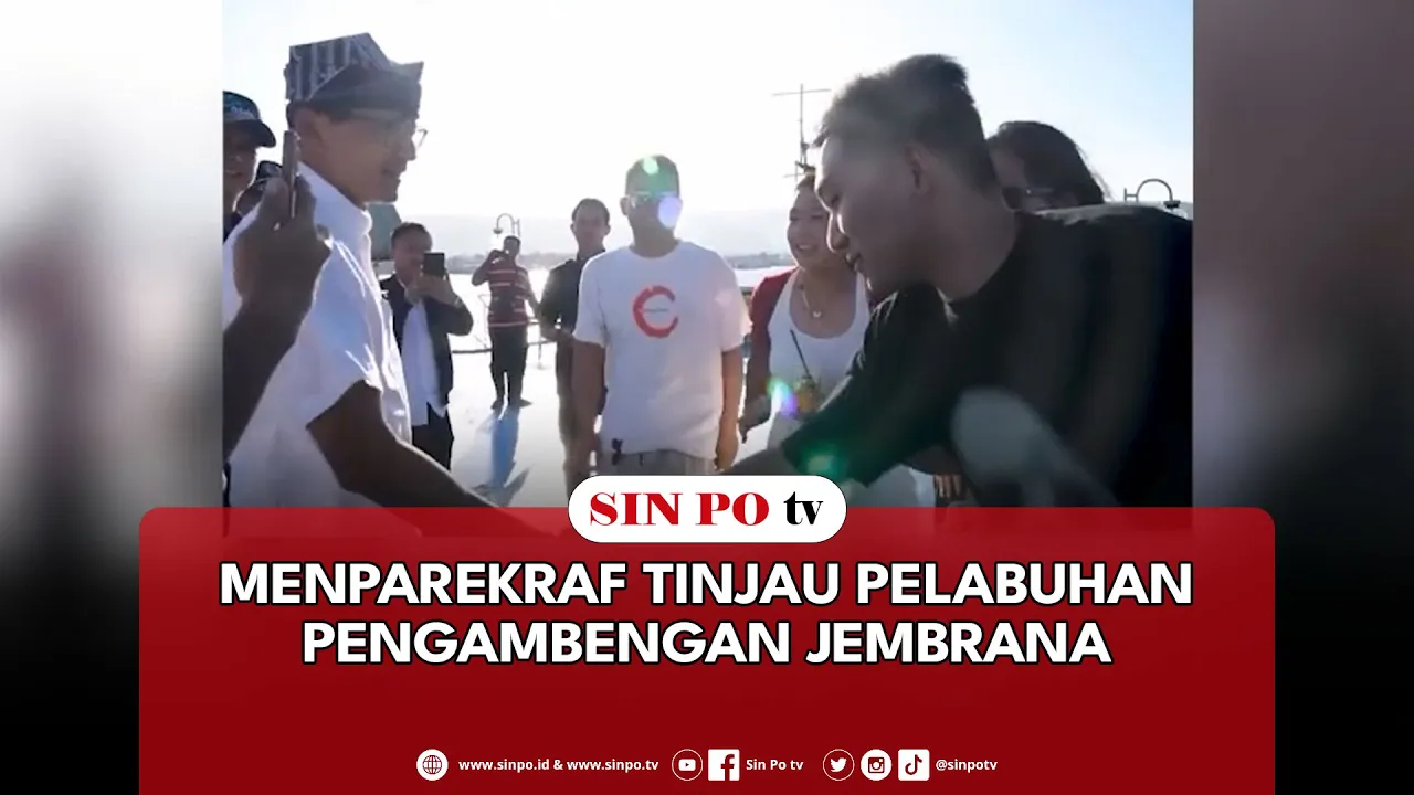 Menparekraf Tinjau Pelabuhan Pengambengan Jembrana