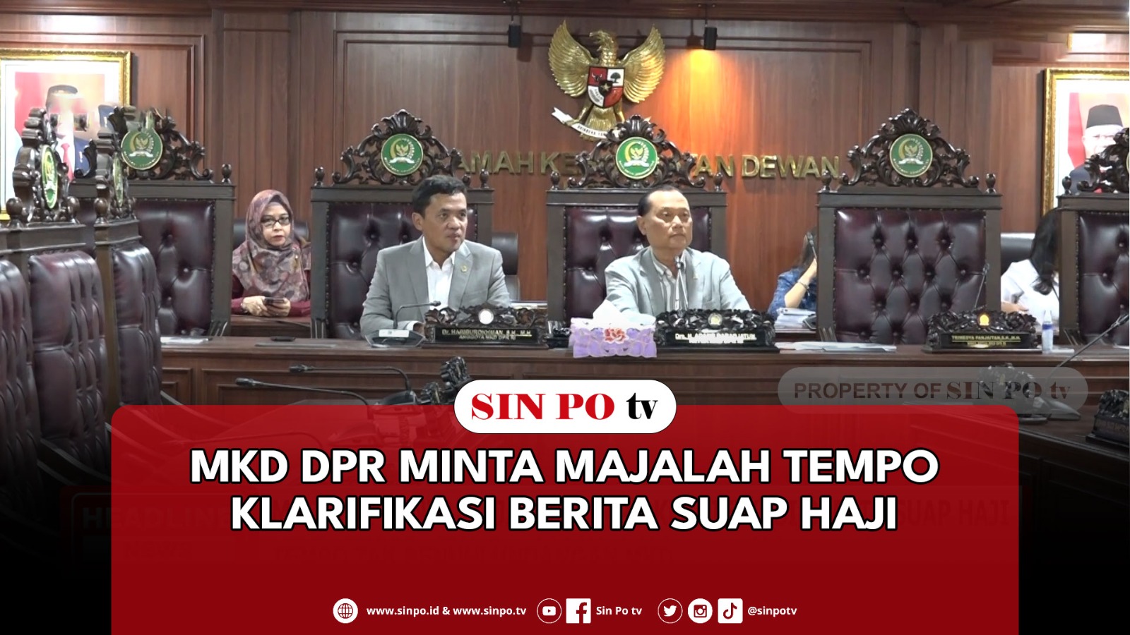MKD DPR Minta Majalah Tempo Klarifikasi Berita Suap Haji