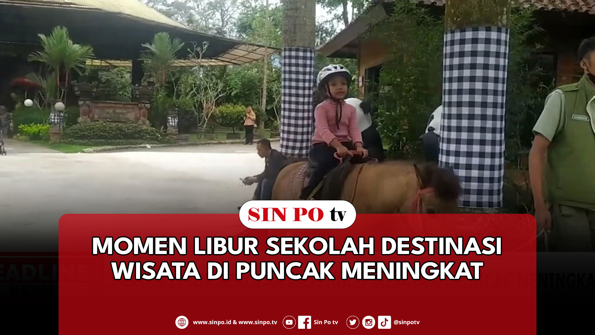 Momen Libur Sekolah Destinasi Wisata Di Puncak Meningkat