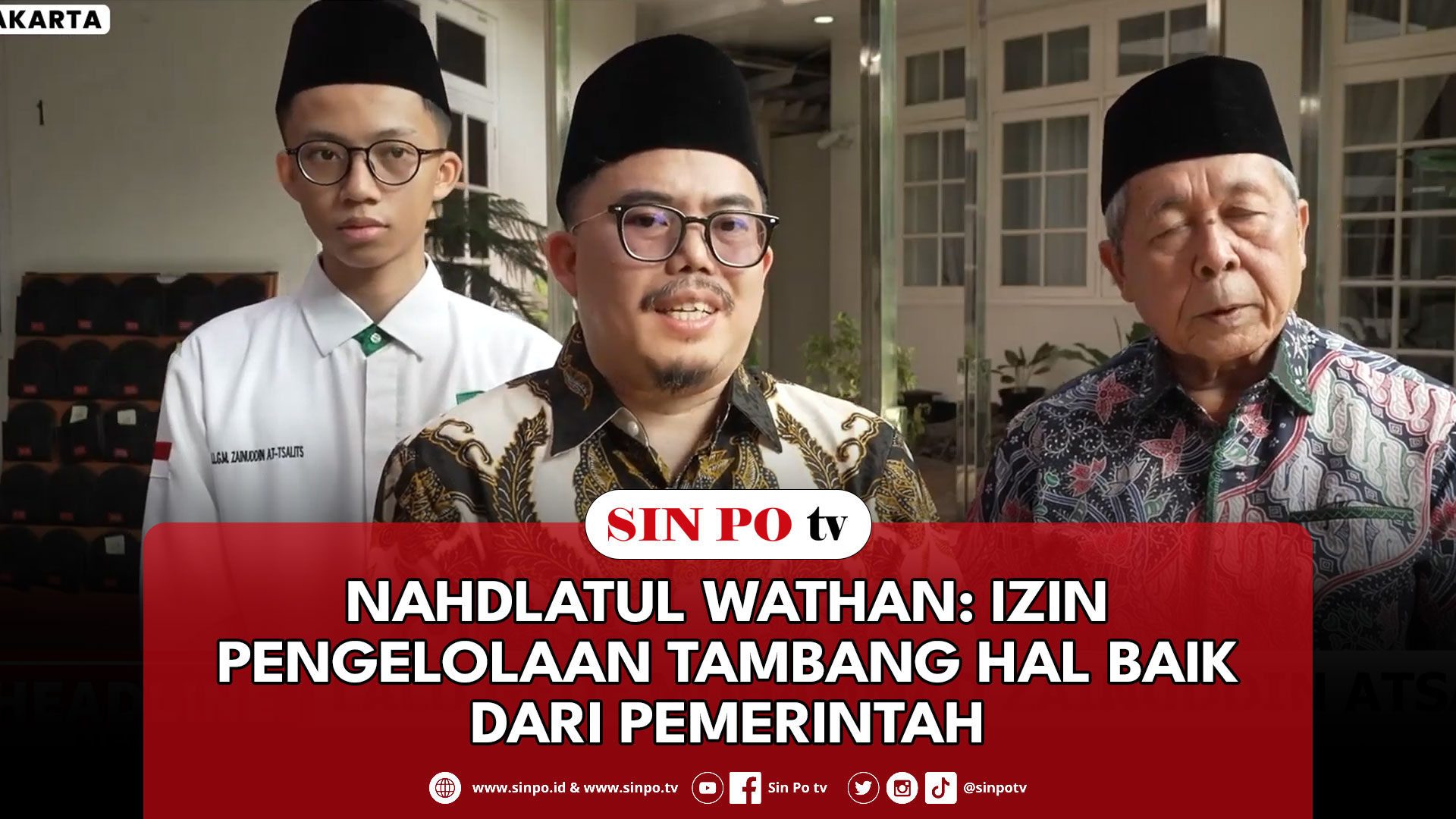 Nahdlatul Wathan Izin Pengelolaan Tambang Hal Baik Dari Pemerintah