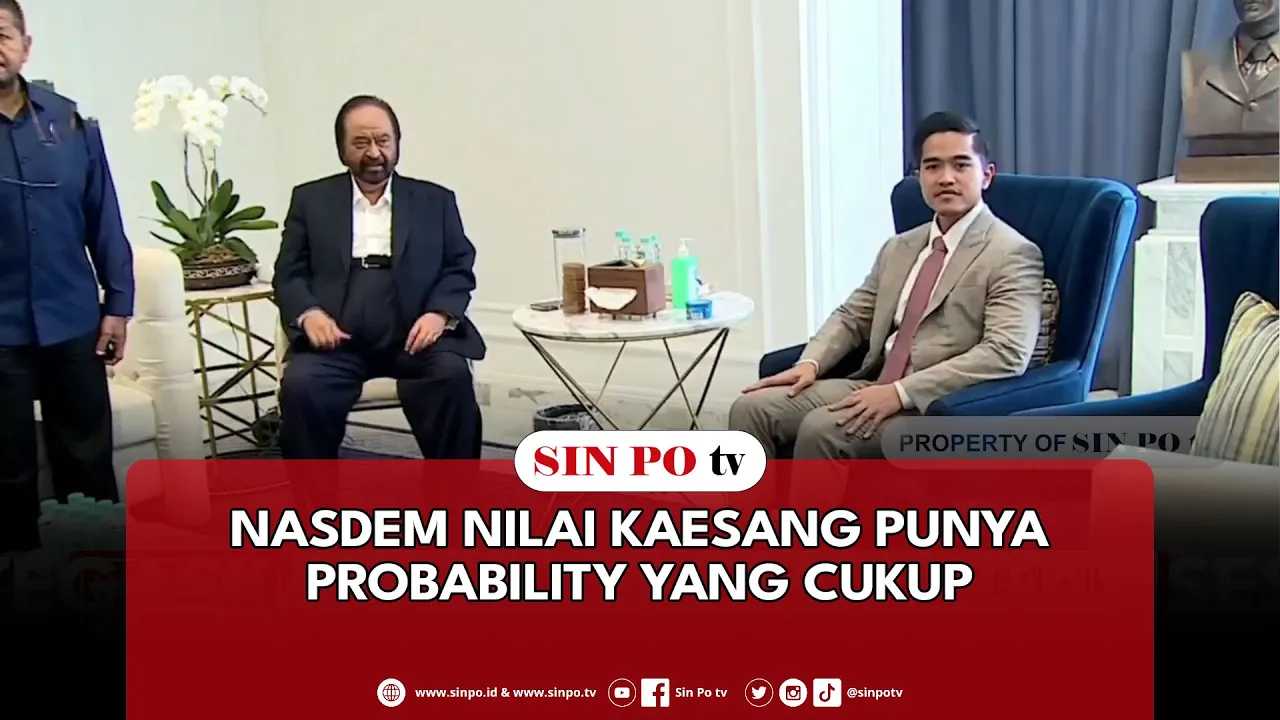 NasDem Nilai Kaesang Punya Probability Yang Cukup