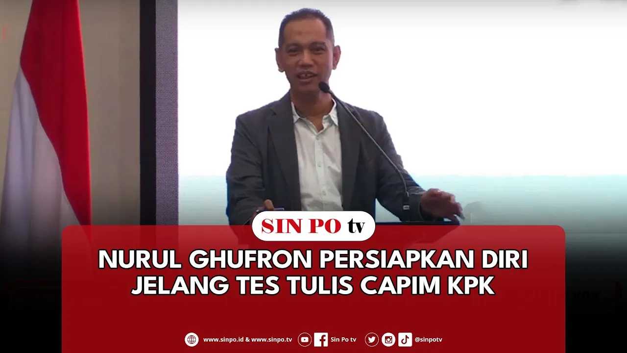 Nurul Ghufron Persiapkan Diri Jelang Tes Tulis Capim KPK