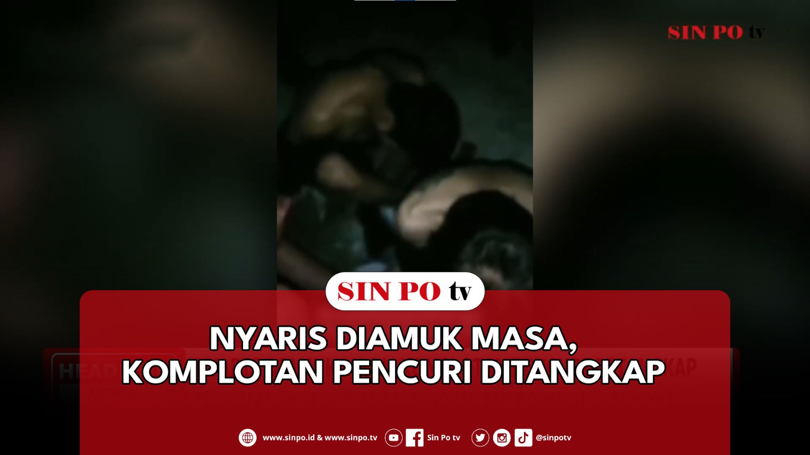 Nyaris Diamuk Masa, Komplotan Pencuri Ditangkap