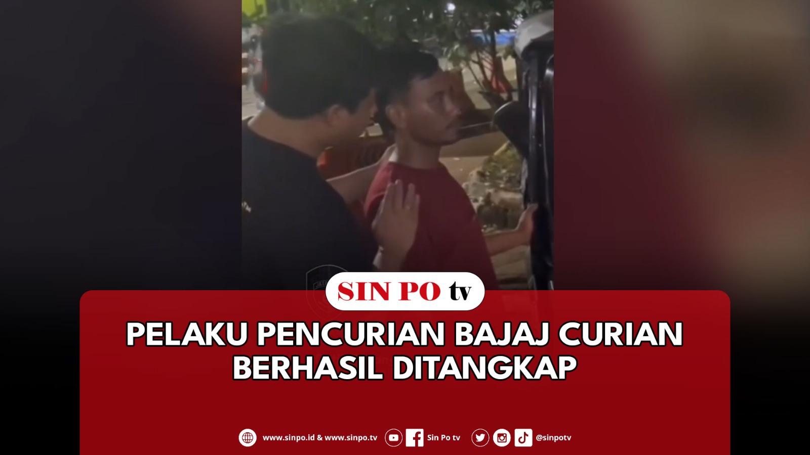 Pelaku Pencurian Bajaj Curian Berhasil Ditangkap