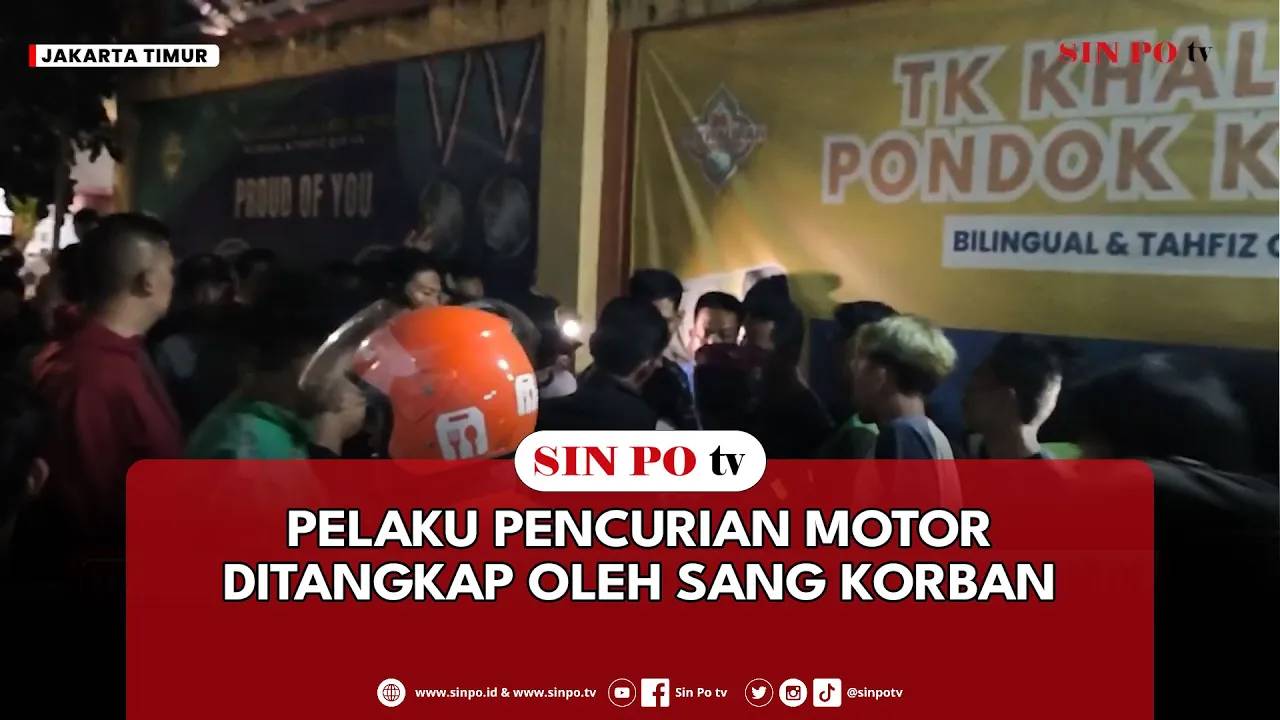Pelaku Pencurian Motor Ditangkap Oleh Sang Korban