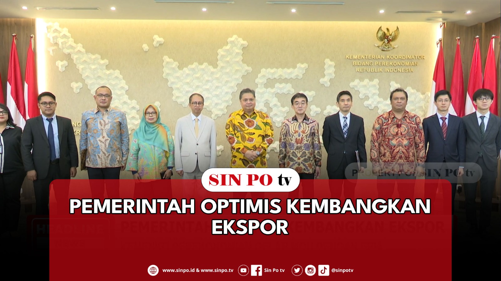 Pemerintah Optimis Kembangkan Ekspor