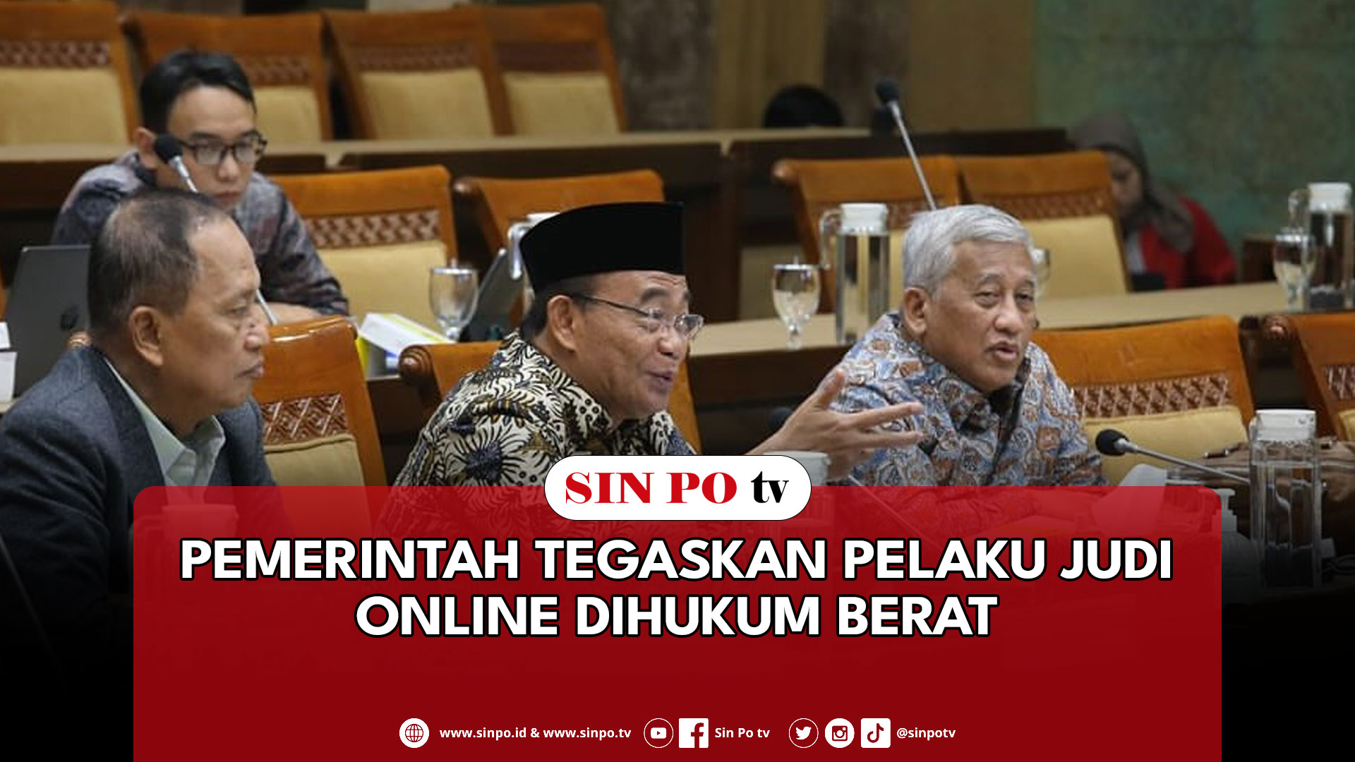 Pemerintah Tegaskan Pelaku Judi Online Dihukum Berat