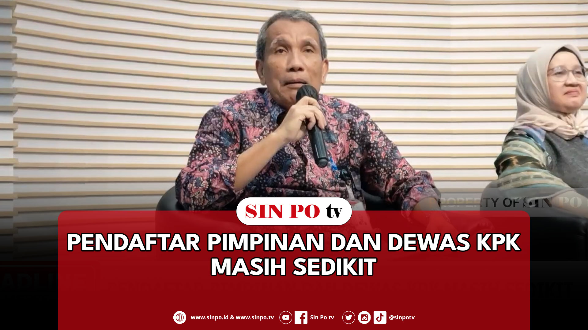 Pendaftar Pimpinan Dan Dewas KPK Masih Sedikit