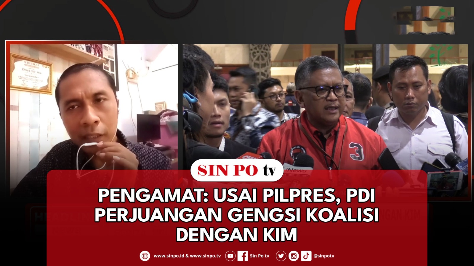 Pengamat: Usai Pilpres, PDI Perjuangan Gengsi Koalisi Dengan KIM