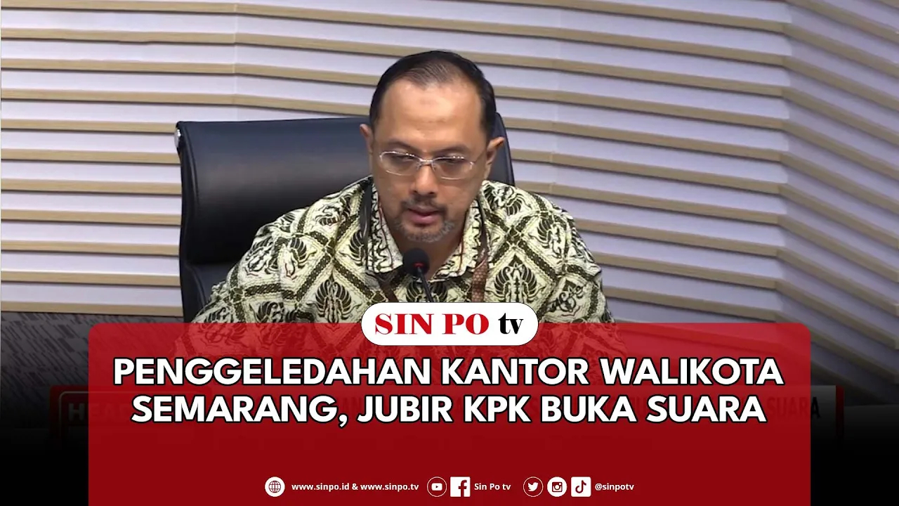 Penggeledahan Kantor Walikota Semarang, Jubir KPK Buka Suara