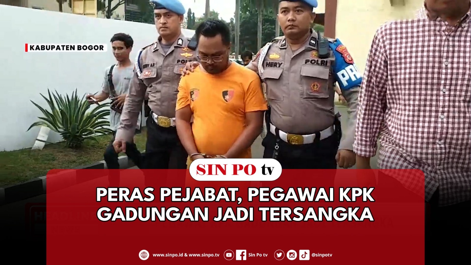 Peras Pejabat, Pegawai KPK Gadungan Jadi Tersangka