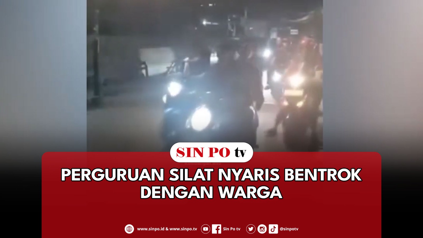 Perguruan Silat Nyaris Bentrok Dengan Warga