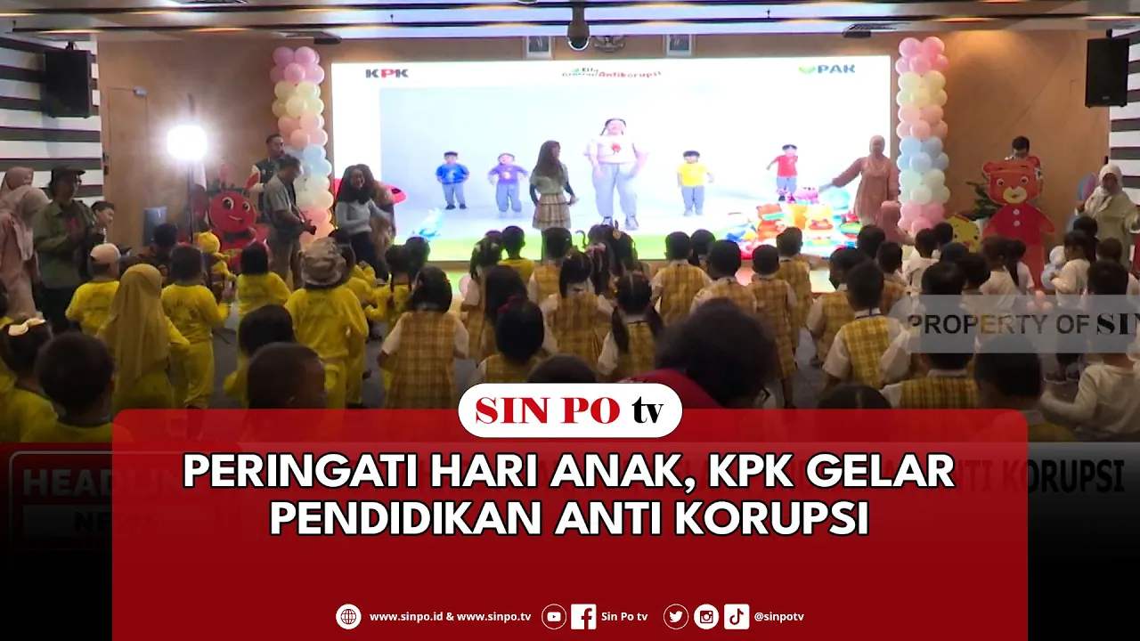 Peringati Hari Anak, KPK Gelar Pendidikan Anti Korupsi