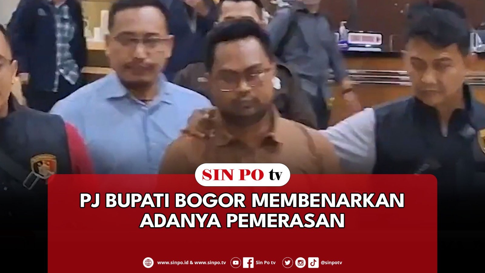 Pj Bupati Bogor Membenarkan Adanya Pemerasan