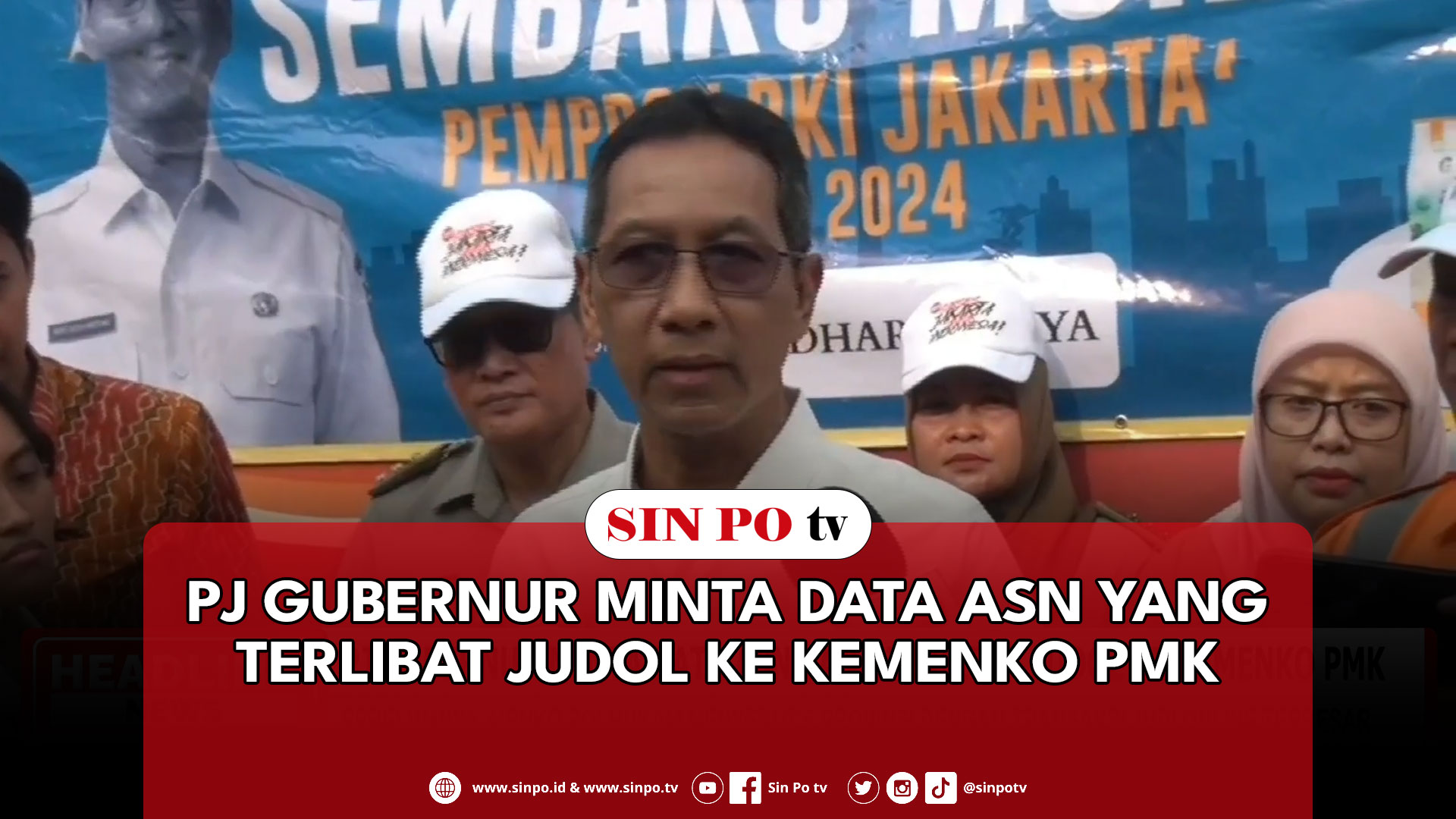 Pj Gubernur Minta Data ASN Yang Terlibat Judol Ke Kemenko PMK