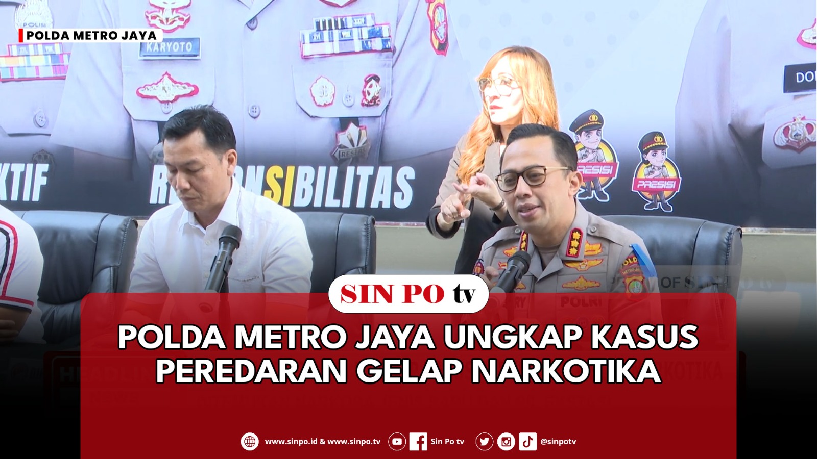 Polda Metro Jaya Ungkap Kasus Peredaran Gelap Narkotika