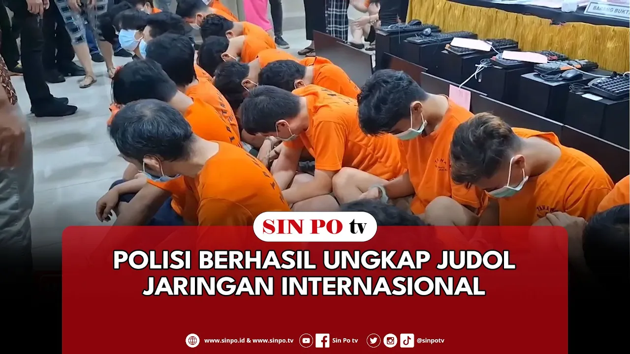 Polisi Berhasil Ungkap Judol Jaringan Internasional