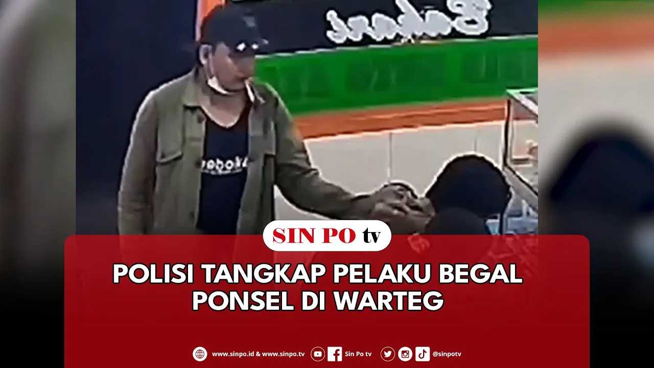 Polisi Tangkap Pelaku Begal Ponsel Di Warteg