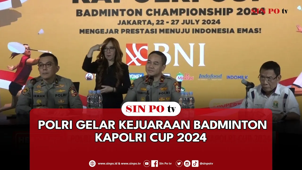 Polri Gelar Kejuaraan Badminton Kapolri Cup 2024