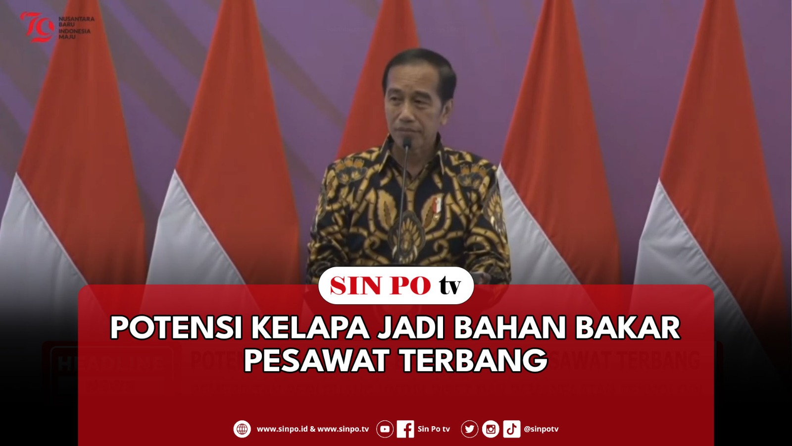Potensi Kelapa Jadi Bahan Bakar Pesawat Terbang