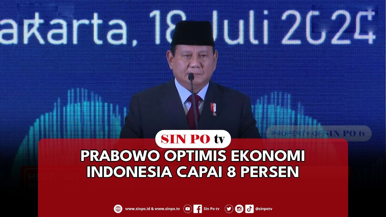 Prabowo Optimis Ekonomi Indonesia Capai 8 Persen