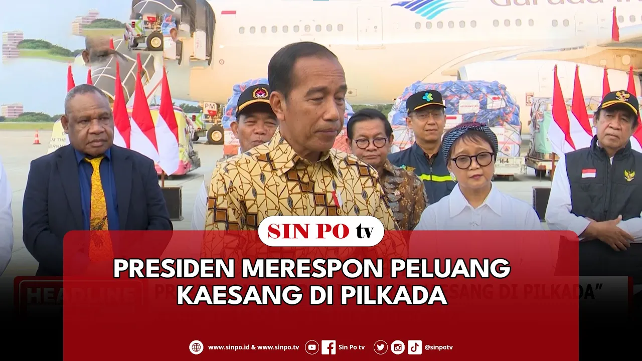 Presiden Merespon Peluang Kaesang Di Pilkada