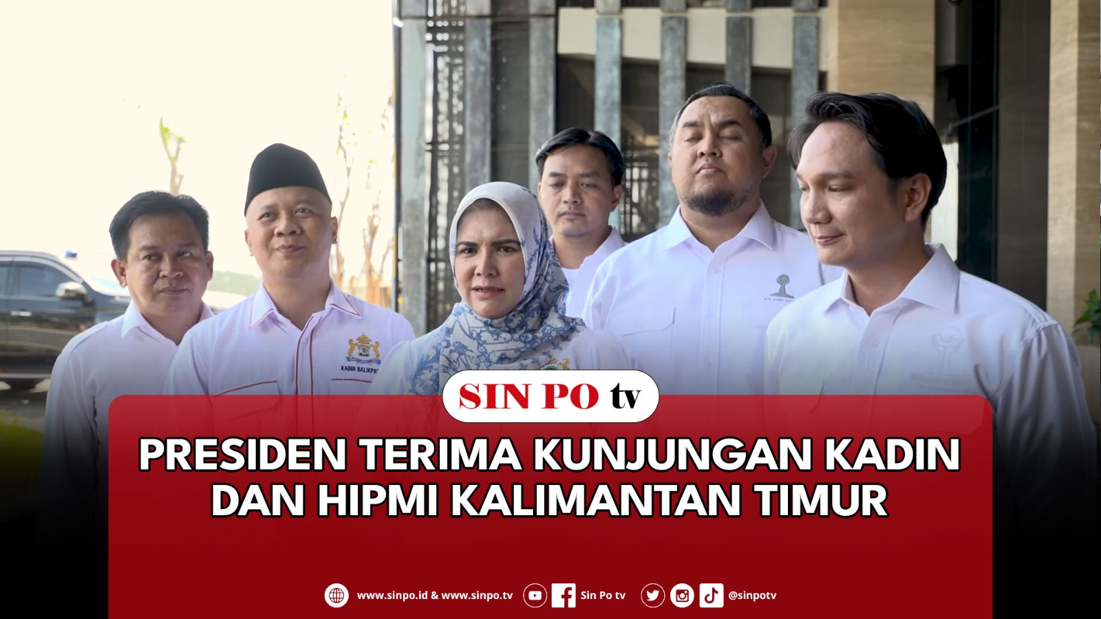 Presiden Terima Kunjungan Kadin Dan HIPMI Kalimantan Timur
