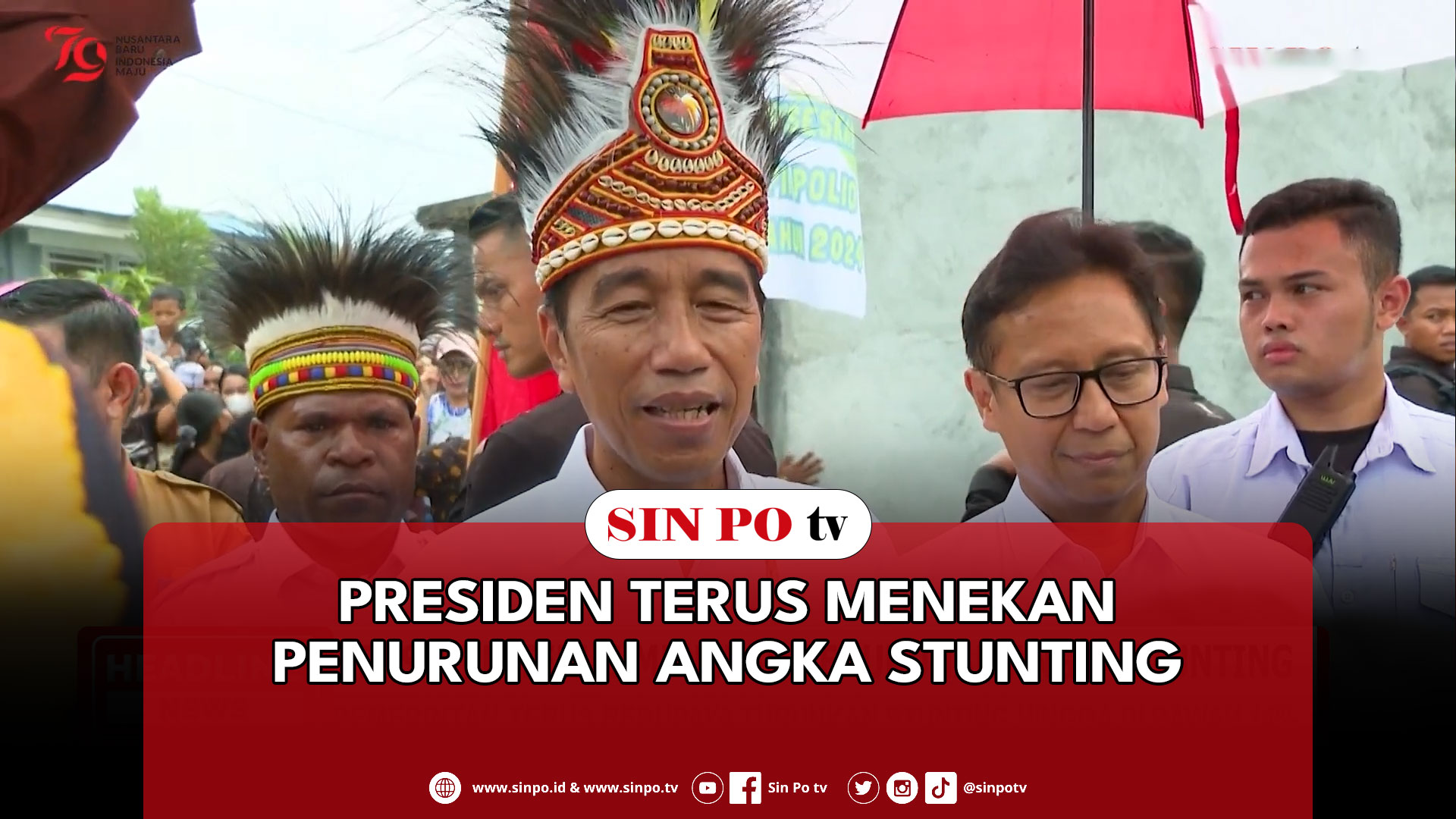 Presiden Terus Menekan Penurunan Angka Stunting