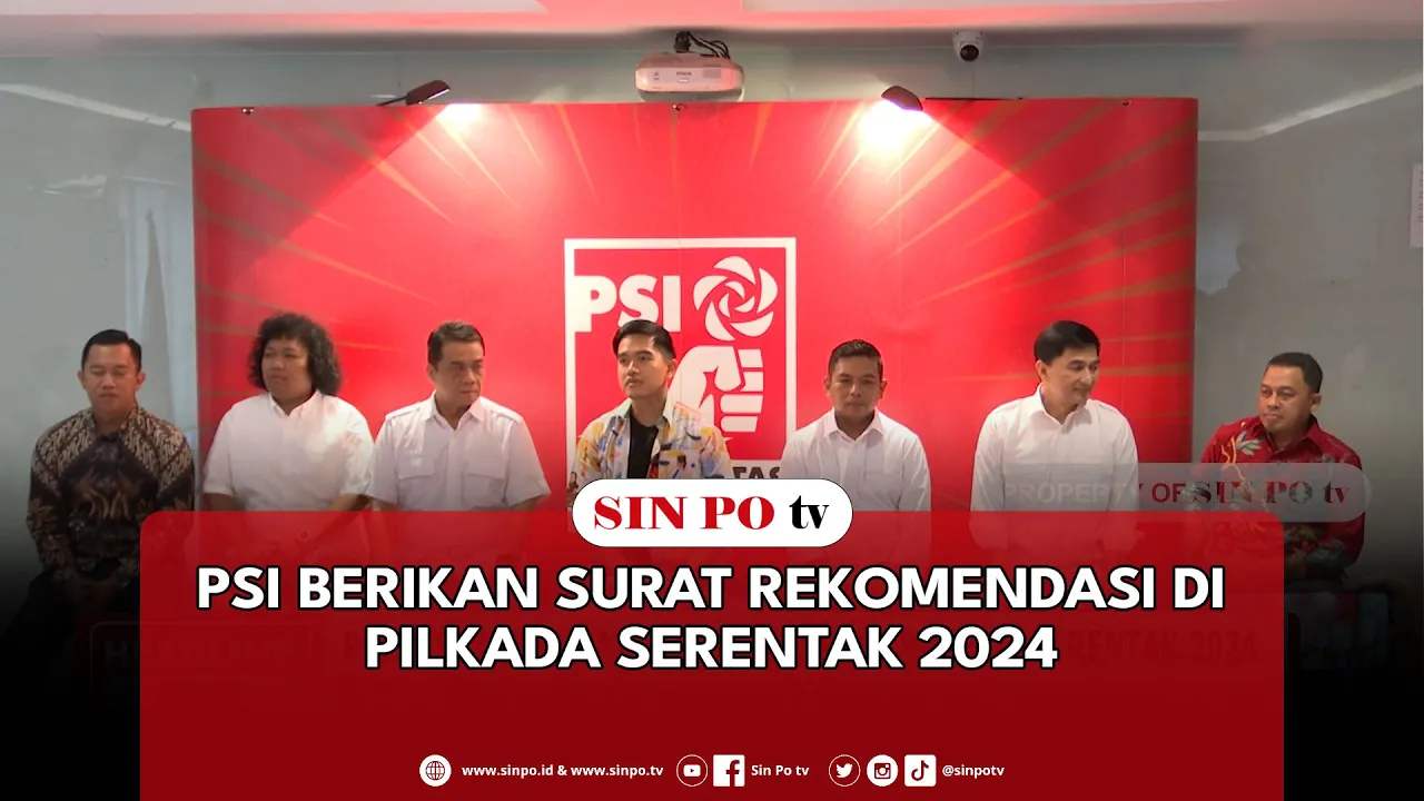 PSI Berikan Surat Rekomendasi Di Pilkada Serentak 2024
