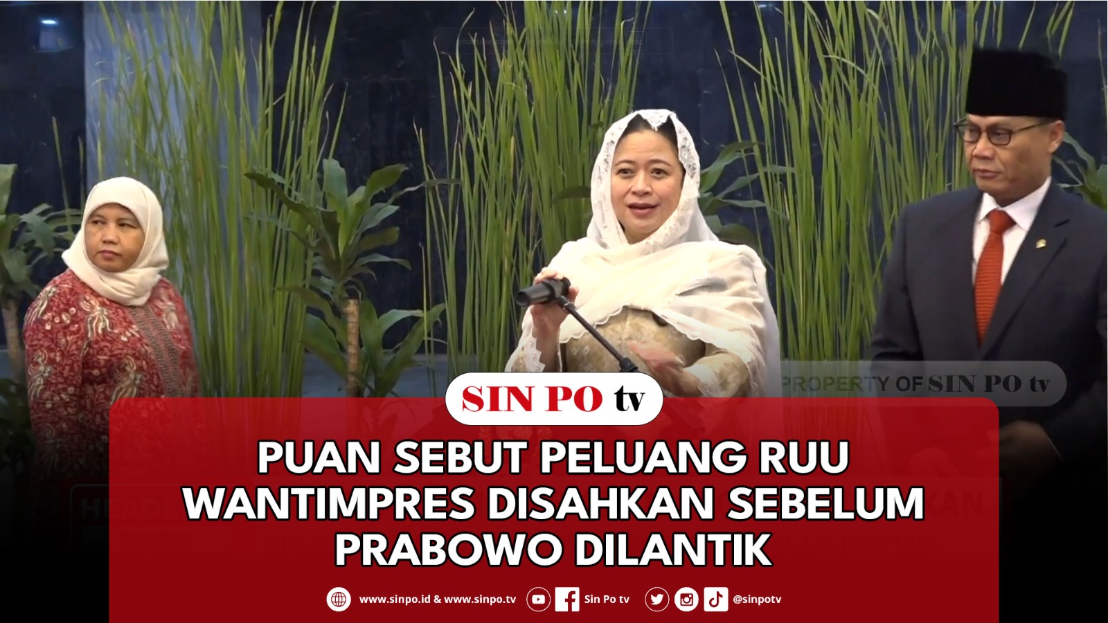 Puan Sebut Peluang RUU Wantimpres Disahkan Sebelum Prabowo Dilantik
