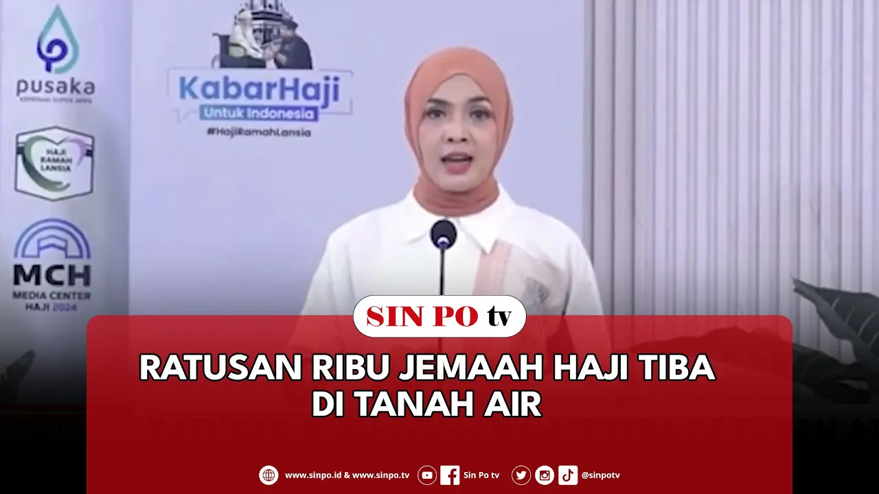 Ratusan Ribu Jemaah Haji Tiba Di Tanah Air