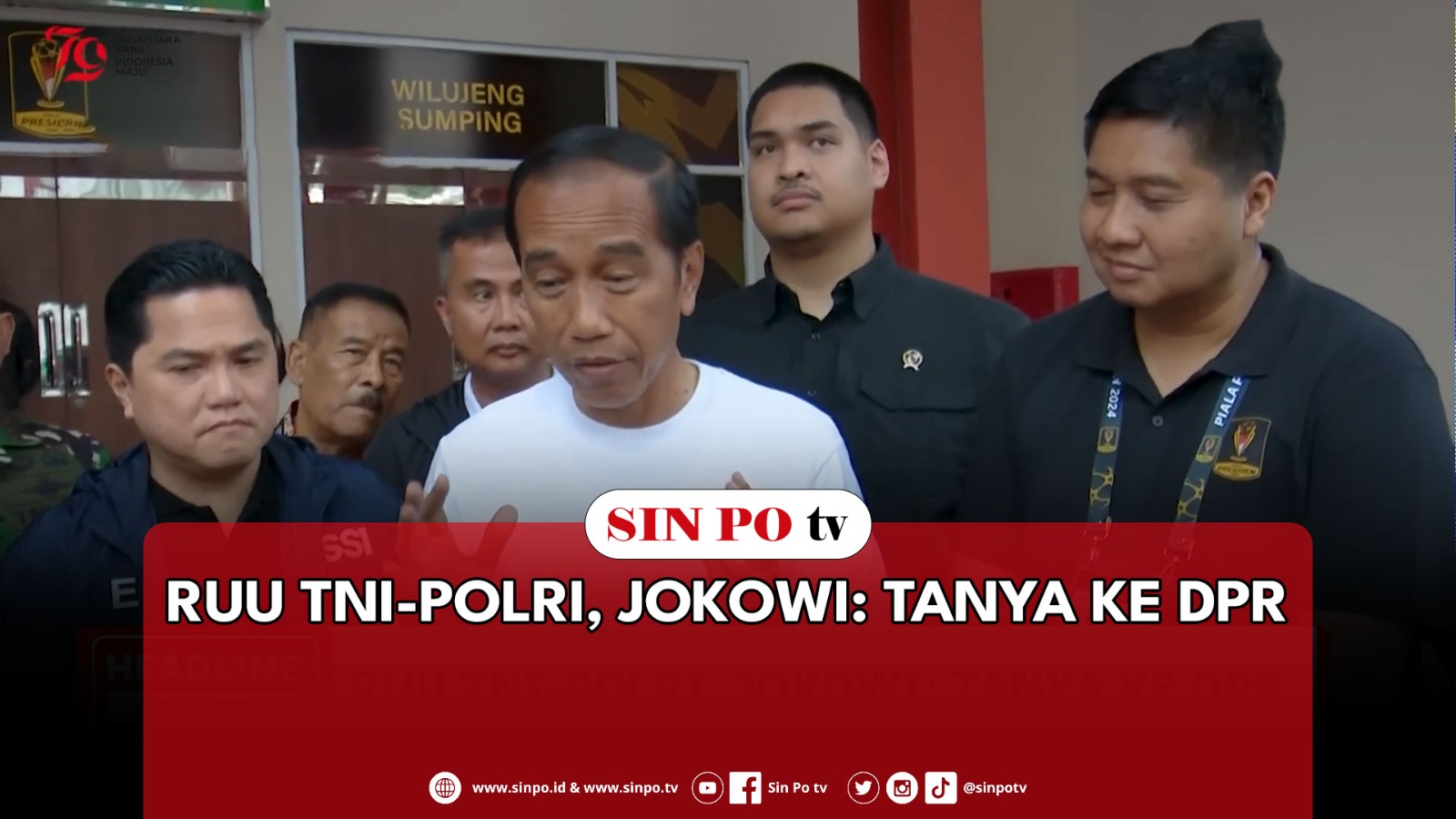 RUU TNI-Polri, Jokowi: Tanya Ke DPR