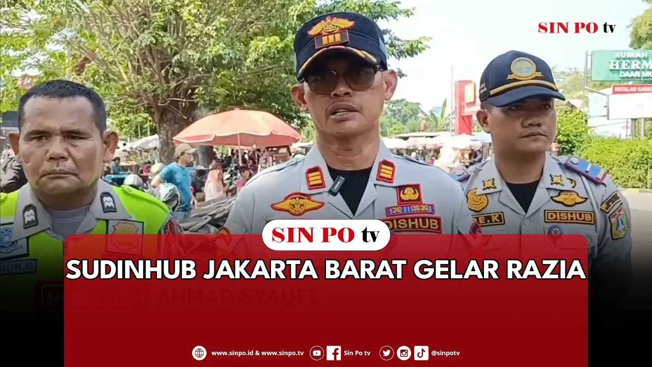 Sudinhub Jakarta Barat Gelar Razia