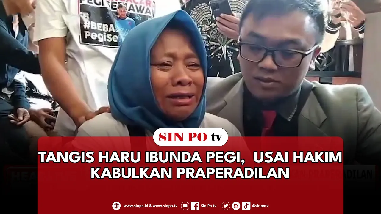 Tangis Haru Ibunda Pegi, Usai Hakim Kabulkan Praperadilan