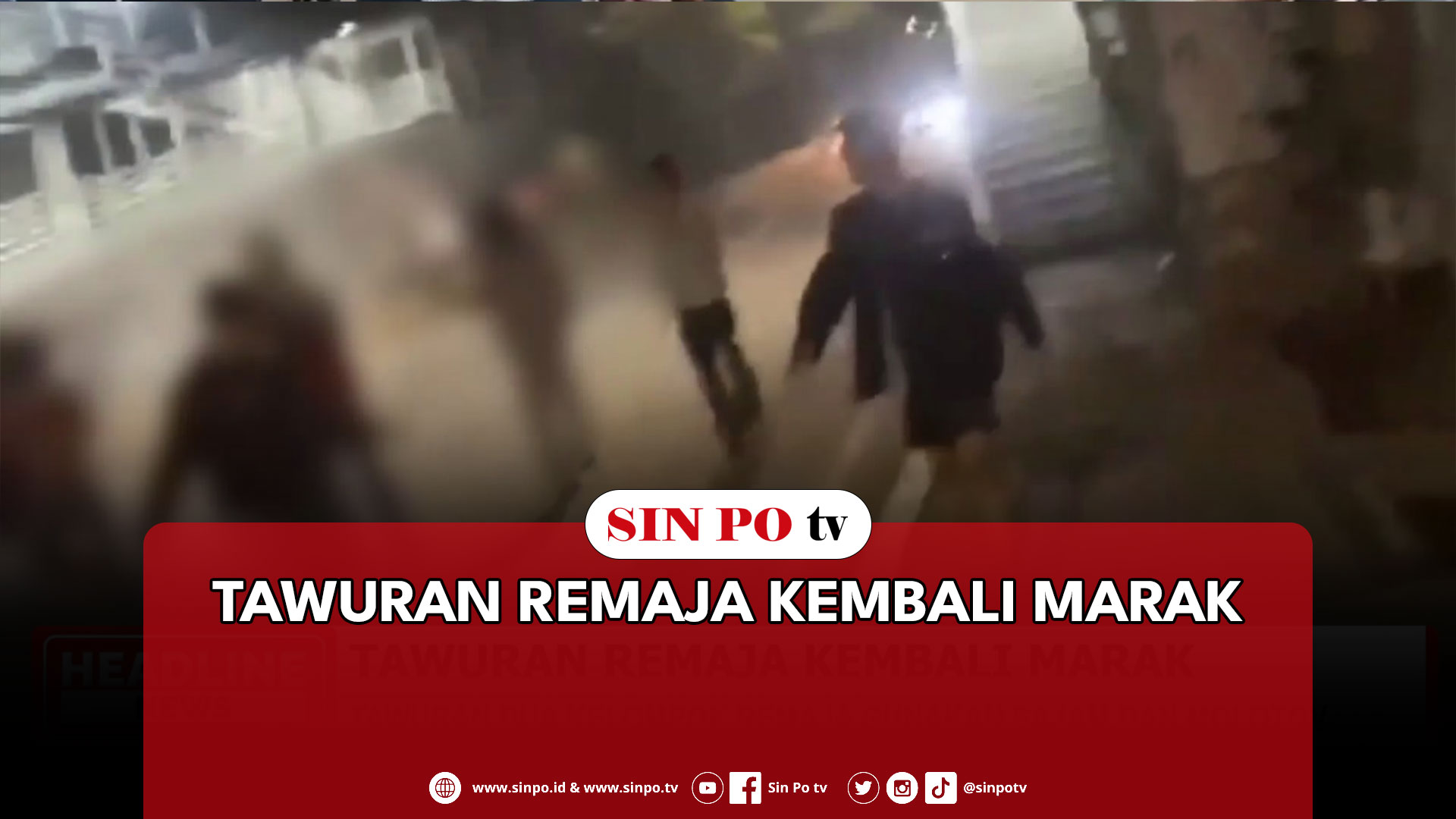 Tawuran Remaja Kembali Marak