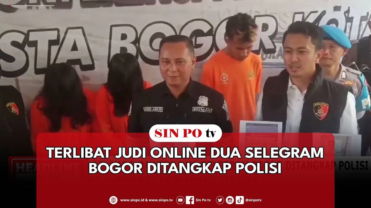 Terlibat Judi Online Dua Selegram Bogor Ditangkap Polisi