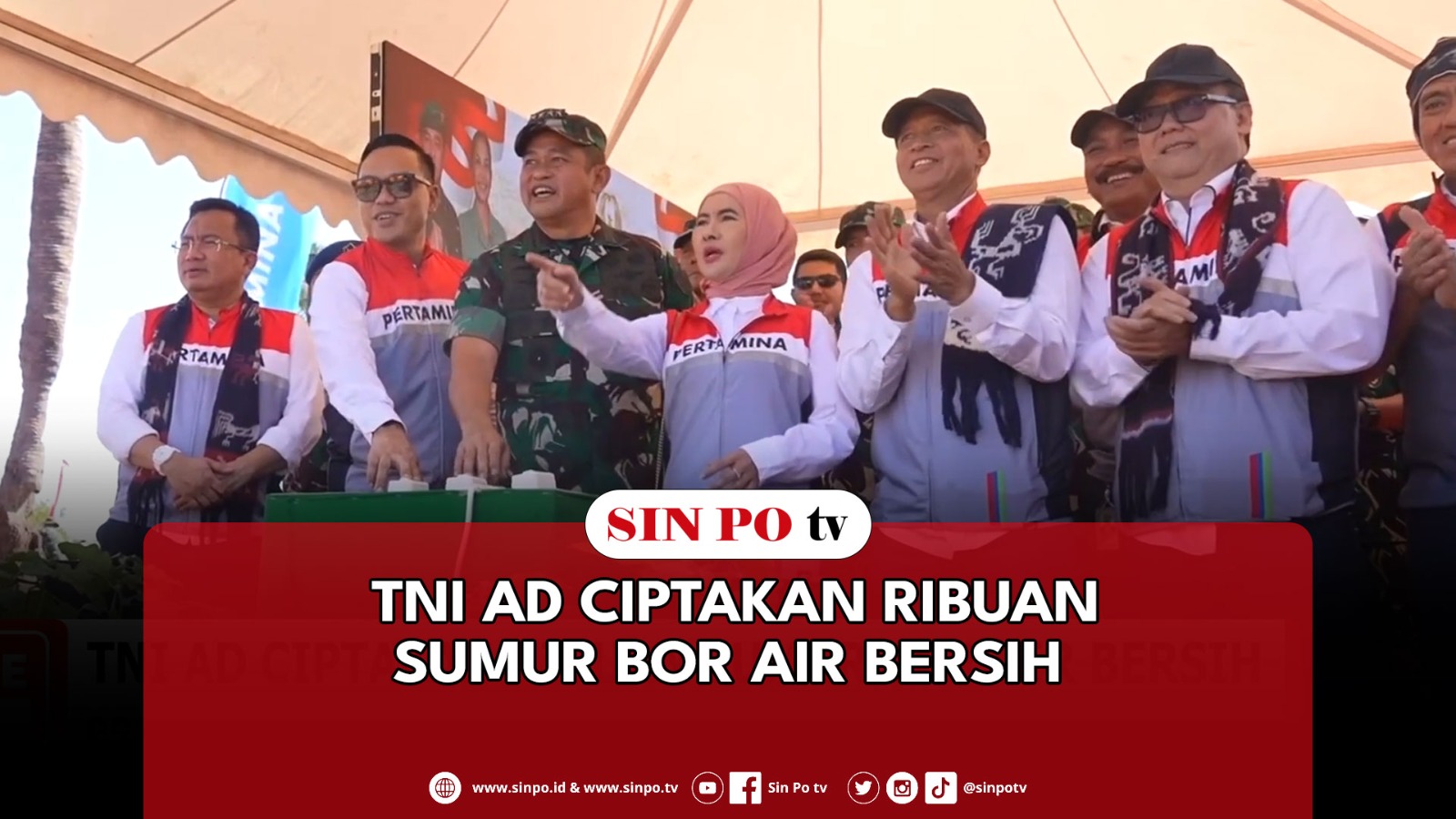 TNI AD Ciptakan Ribuan Sumur Bor Air Bersih