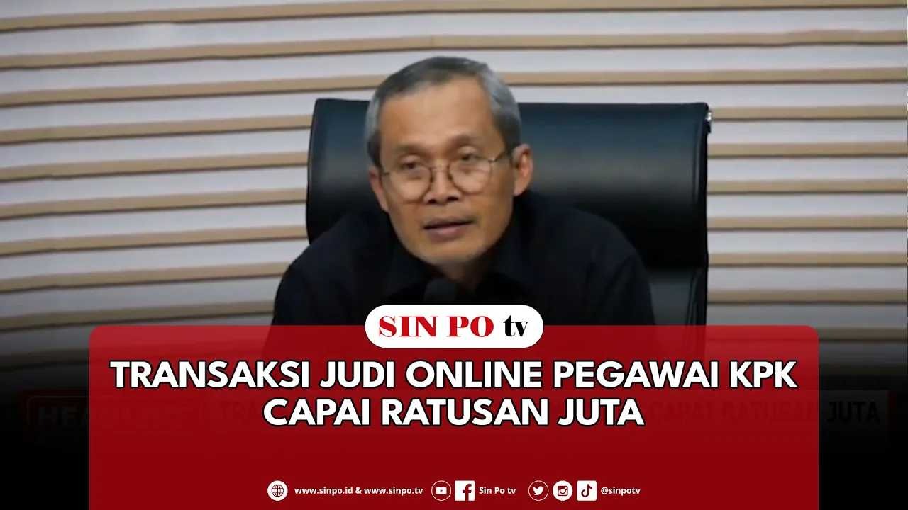 Transaksi Judi Online Pegawai KPK Capai Ratusan Juta