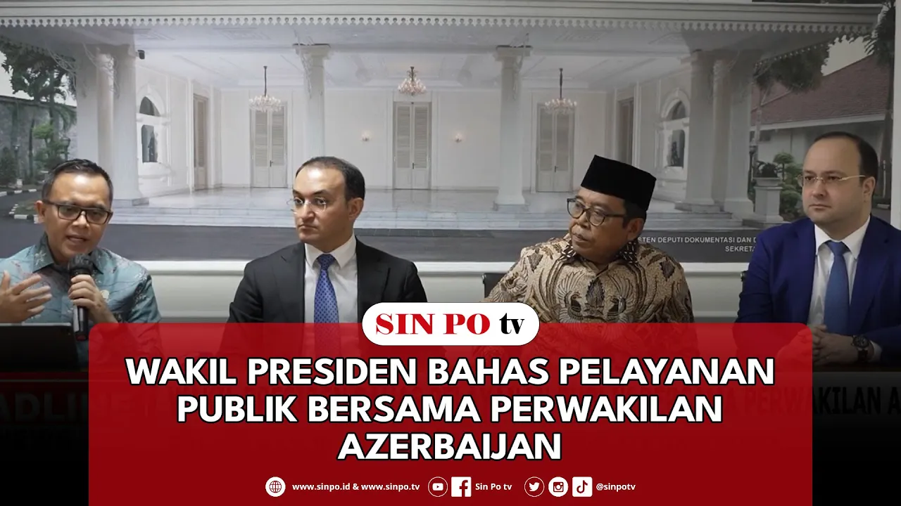 Wakil Presiden Bahas Pelayanan Publik Bersama Perwakilan Azerbaijan