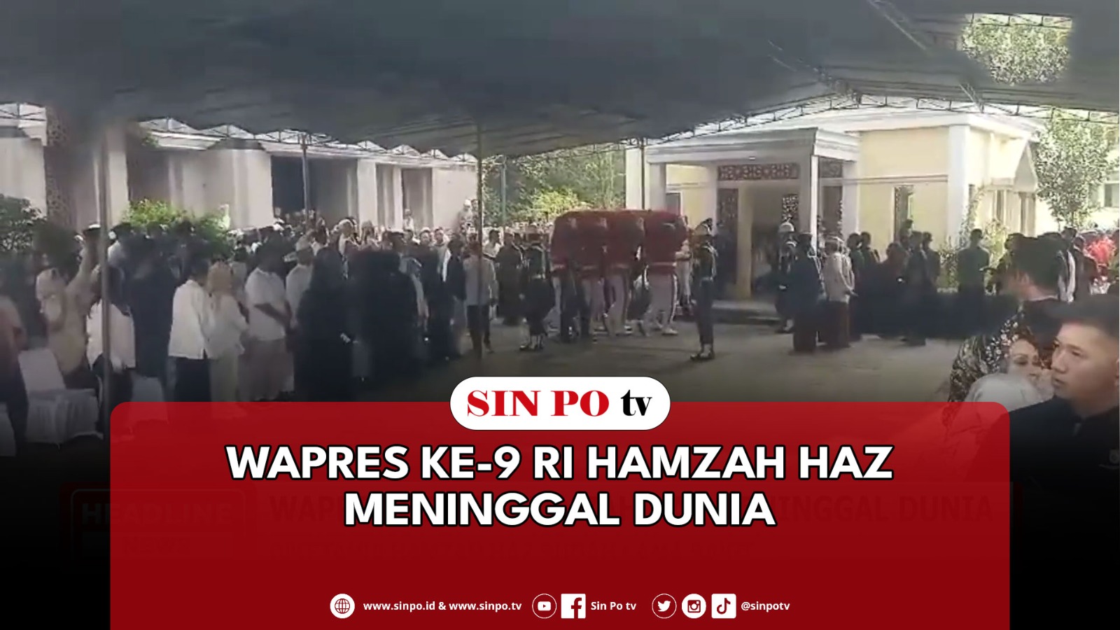 Wapres Ke-9 RI Hamzah Haz Meninggal Dunia