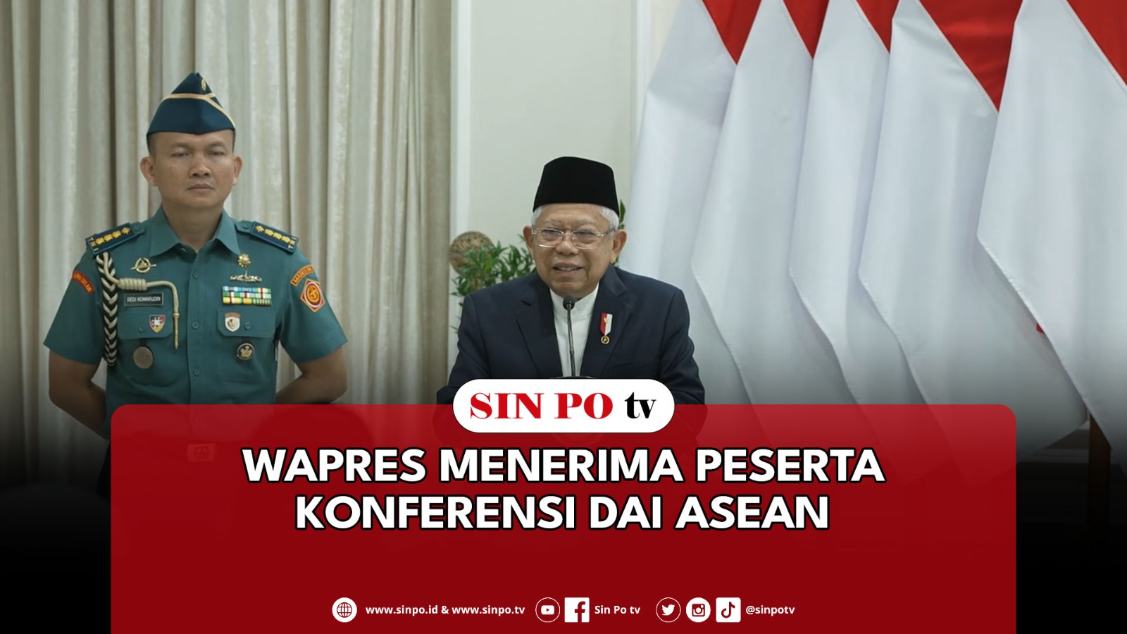 Wapres Menerima Peserta Konferensi Dai Asean