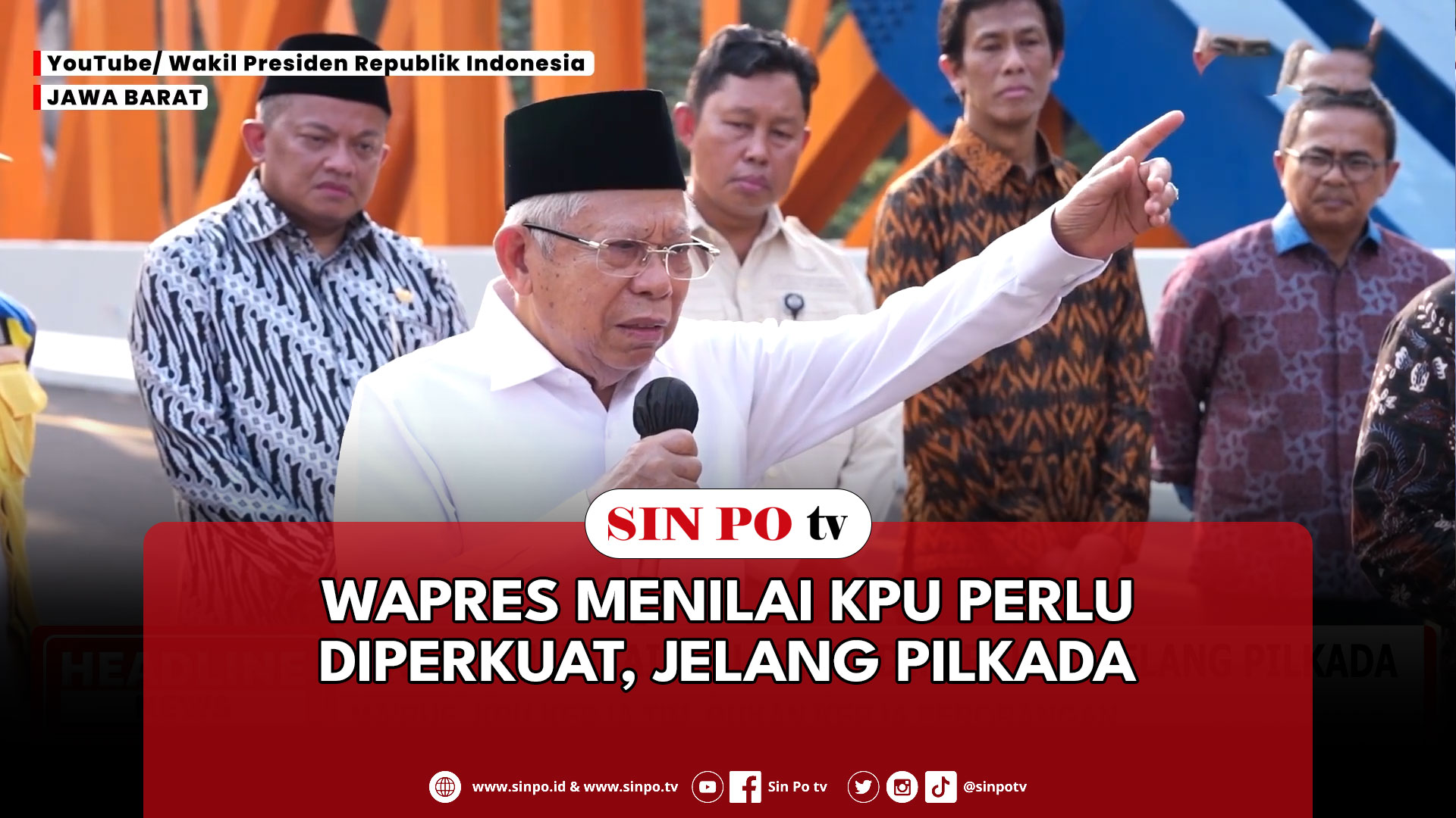 Wapres Menilai KPU Perlu Diperkuat, Jelang Pilkada