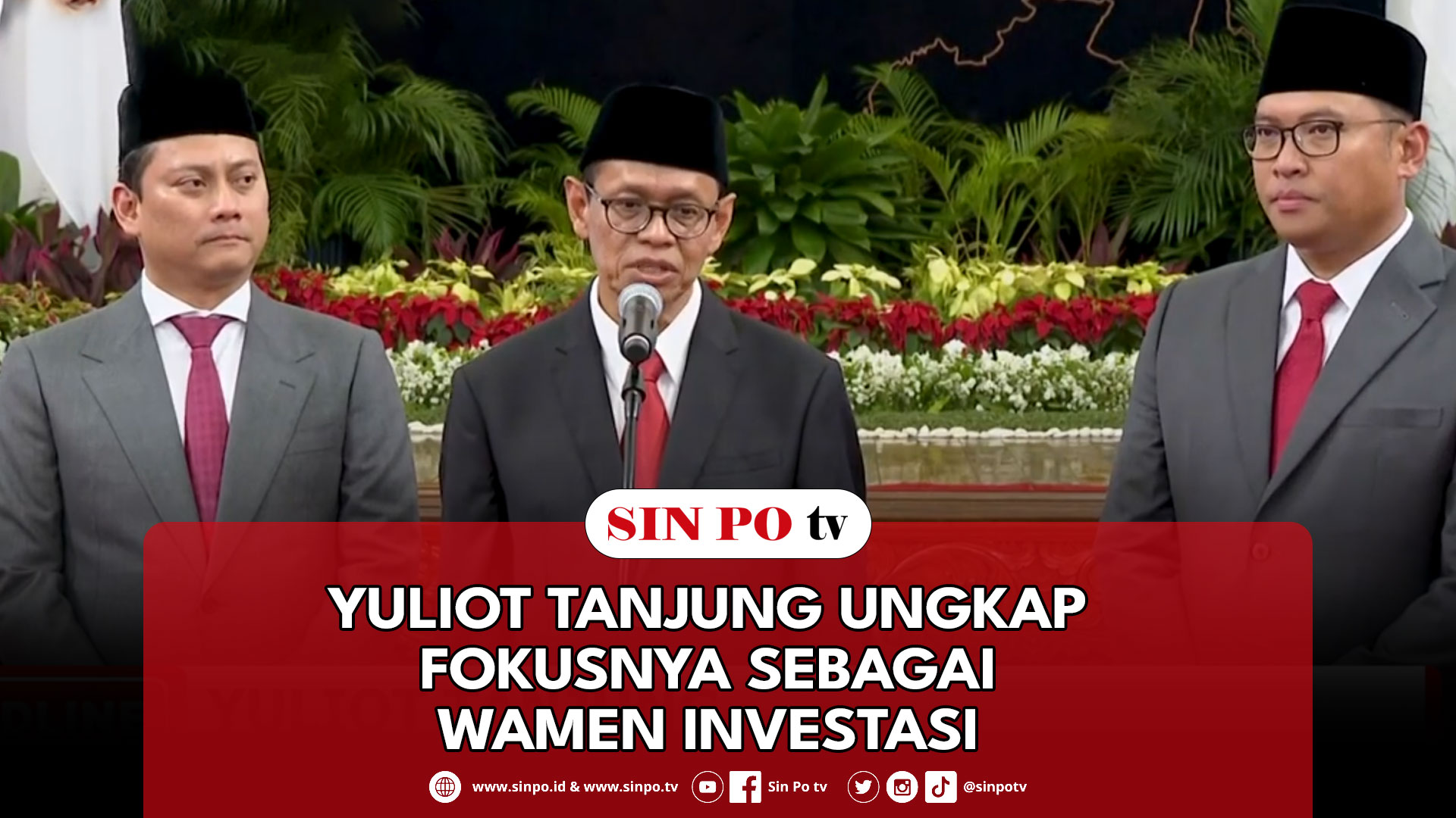 Yuliot Tanjung Ungkap Fokusnya Sebagai Wamen Investasi