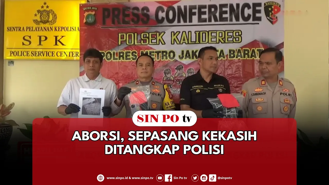 Aborsi, Sepasang Kekasih Ditangkap Polisi