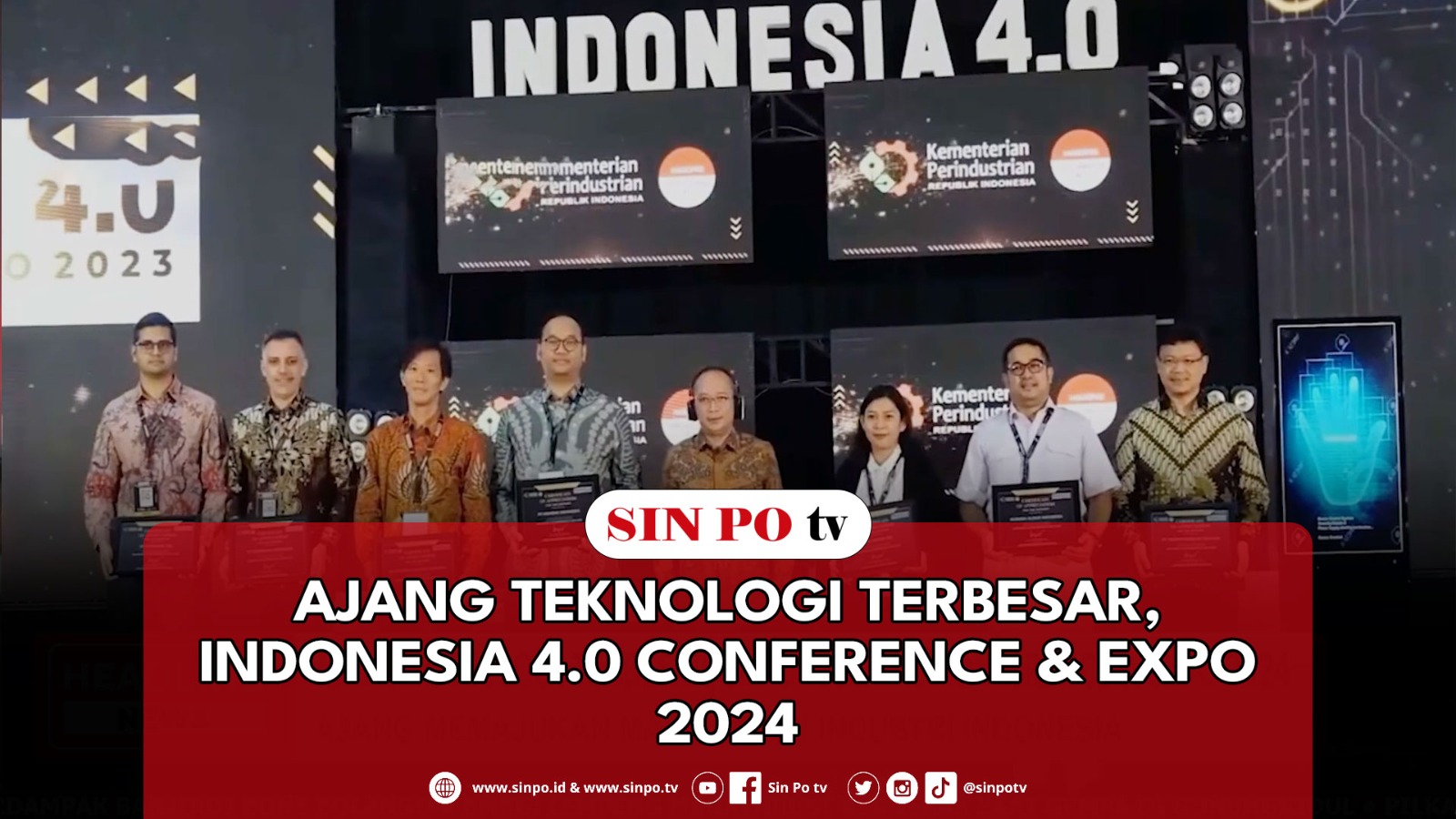 Ajang Teknologi Terbesar, Indonesia 4.0 Conference & Expo 2024
