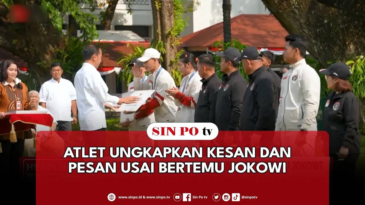 Atlet Ungkapkan Kesan Dan Pesan Usai Bertemu Jokowi