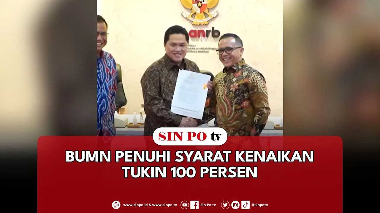 BUMN Penuhi Syarat Kenaikan Tukin 100 Persen