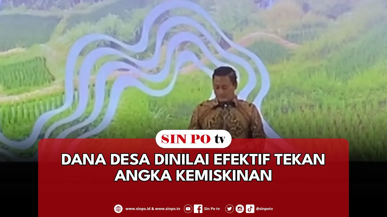 Dana Desa Dinilai Efektif Tekan Angka Kemiskinan