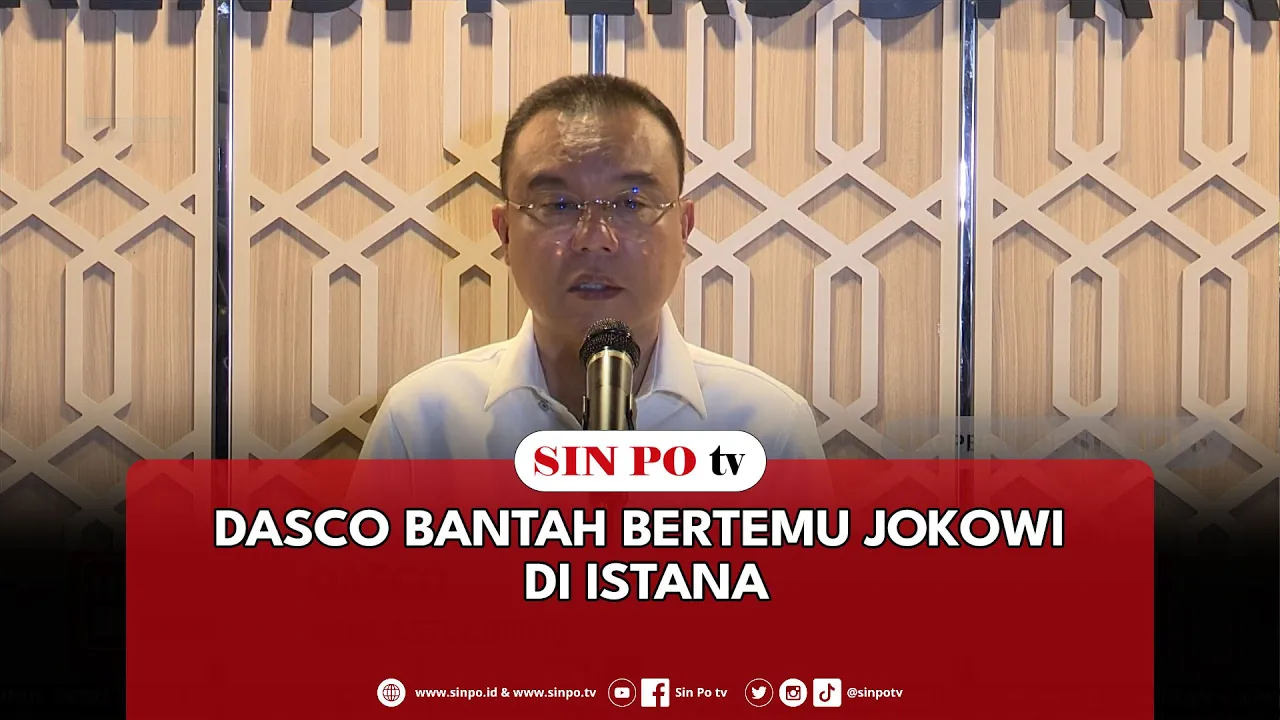 Dasco Bantah Bertemu Jokowi Di Istana